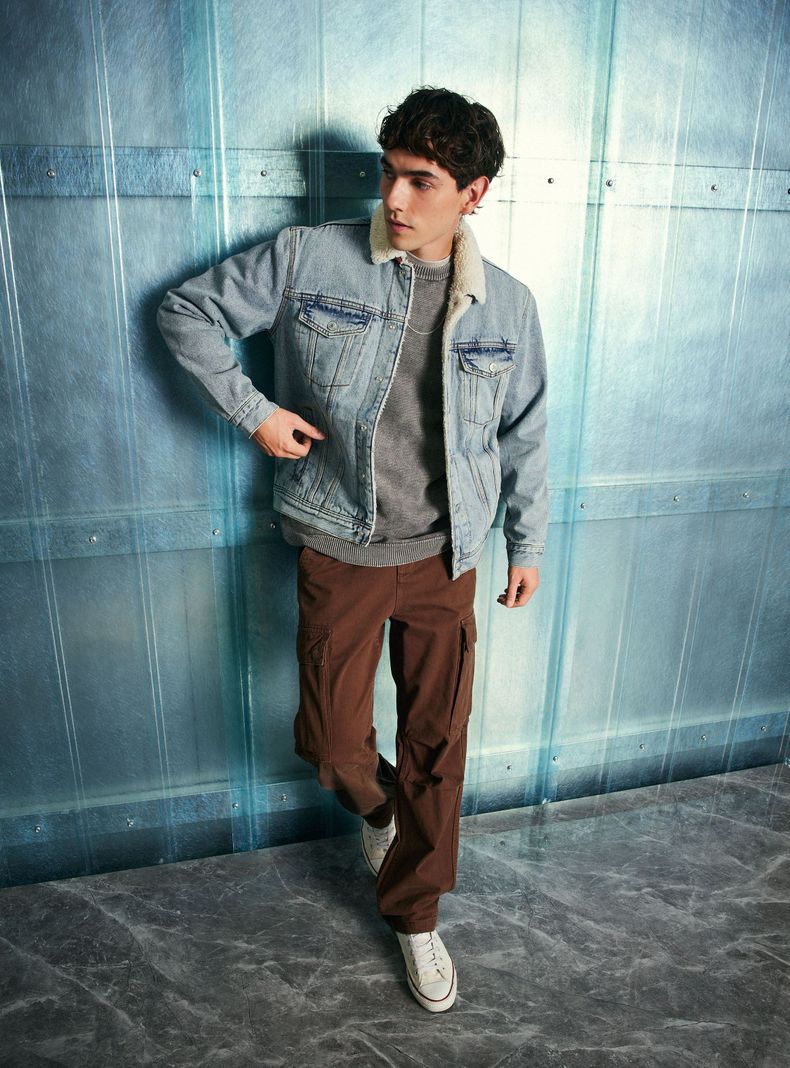 Chaqueta Denim Chiporro Broche-4
