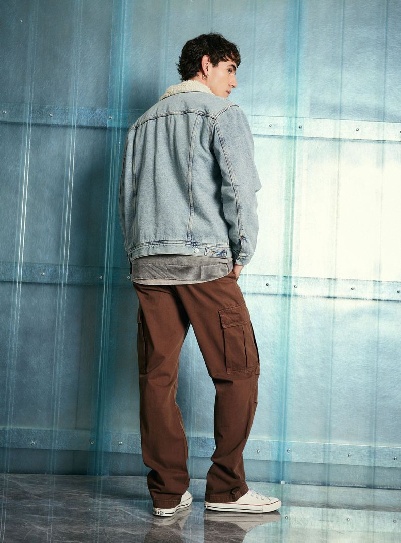 Chaqueta Denim Chiporro Broche-5
