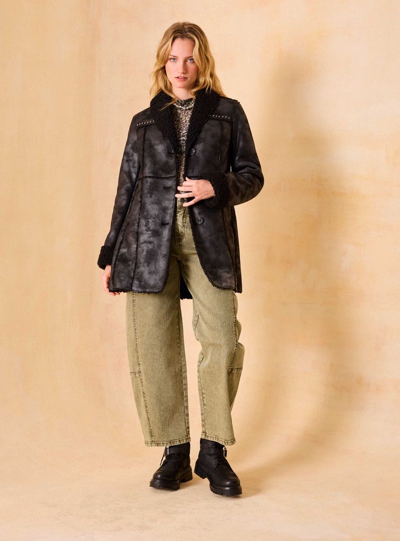 Chaqueta Gamulán con Sherpa-4