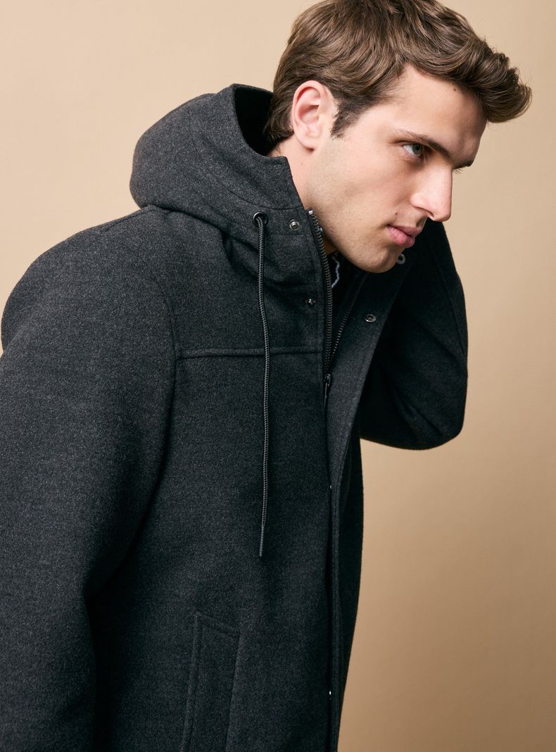 Abrigo Corto con Hood-3