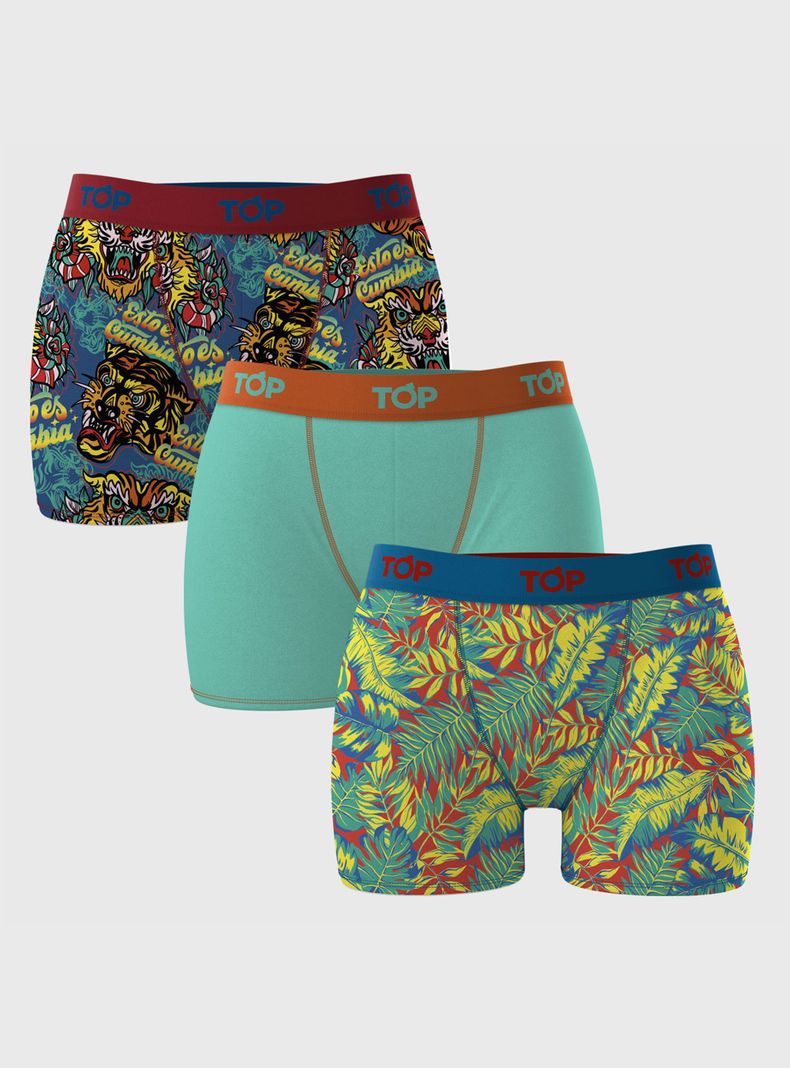 Boxer Print Fash-0