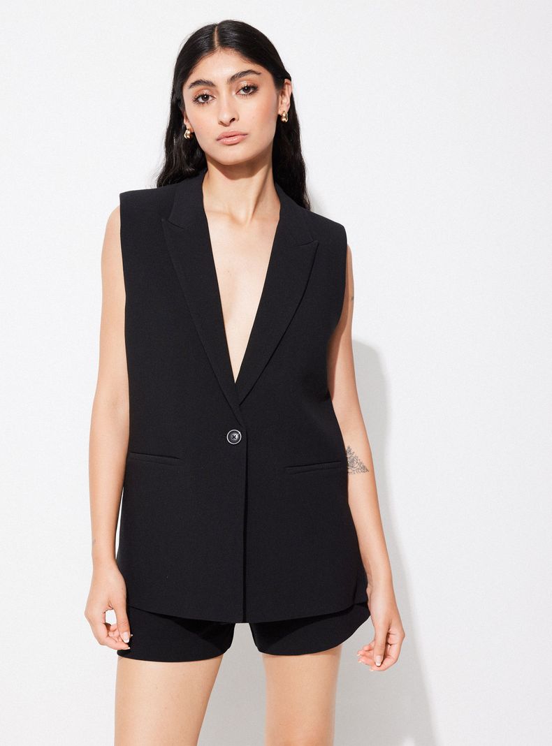 Blazer sin Mangas-0