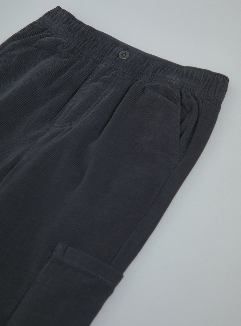 Pantalón Comfort de Cotelé Forrado en Algodón-2