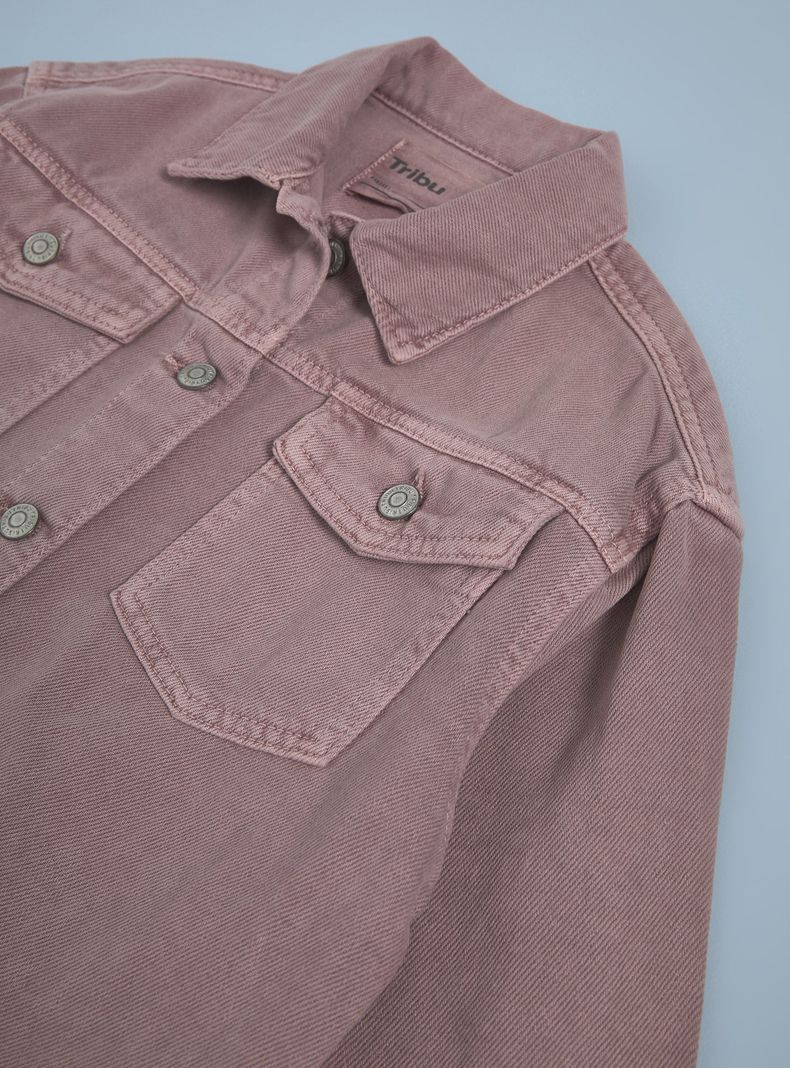 Chaqueta Denim Color Garment Dyed-4