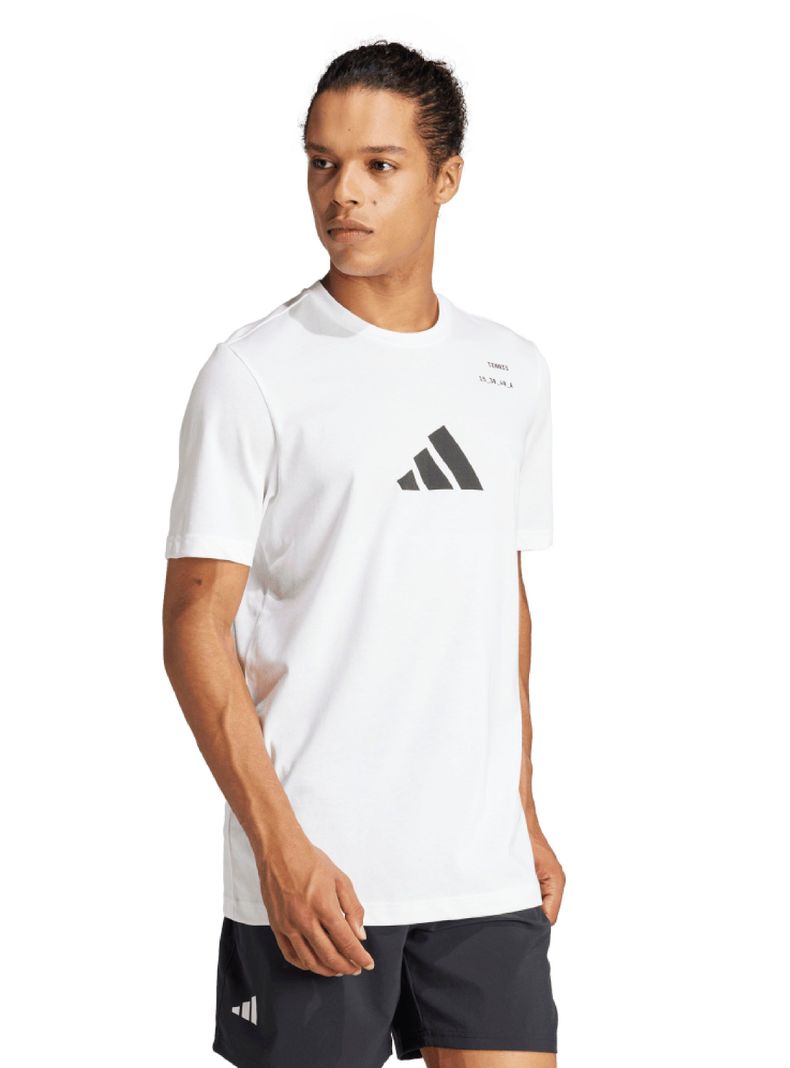 Polera Estampada Logo Tenis-0