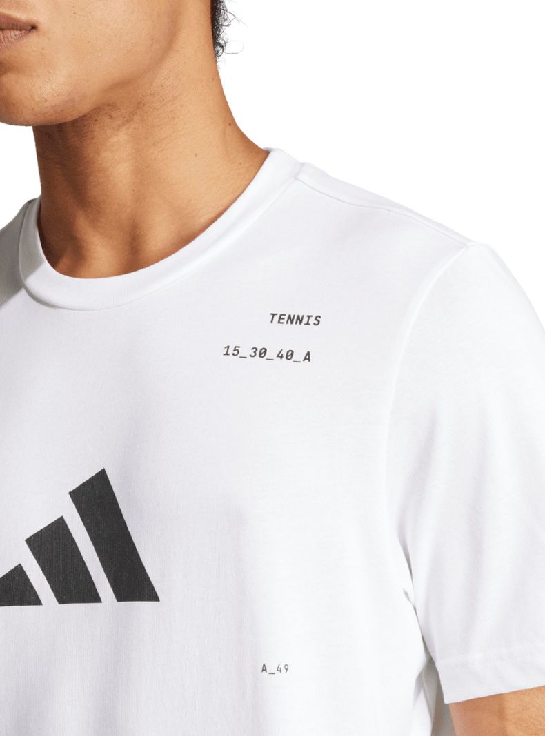 Polera Estampada Logo Tenis-3