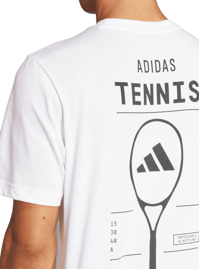 Polera Estampada Logo Tenis-4
