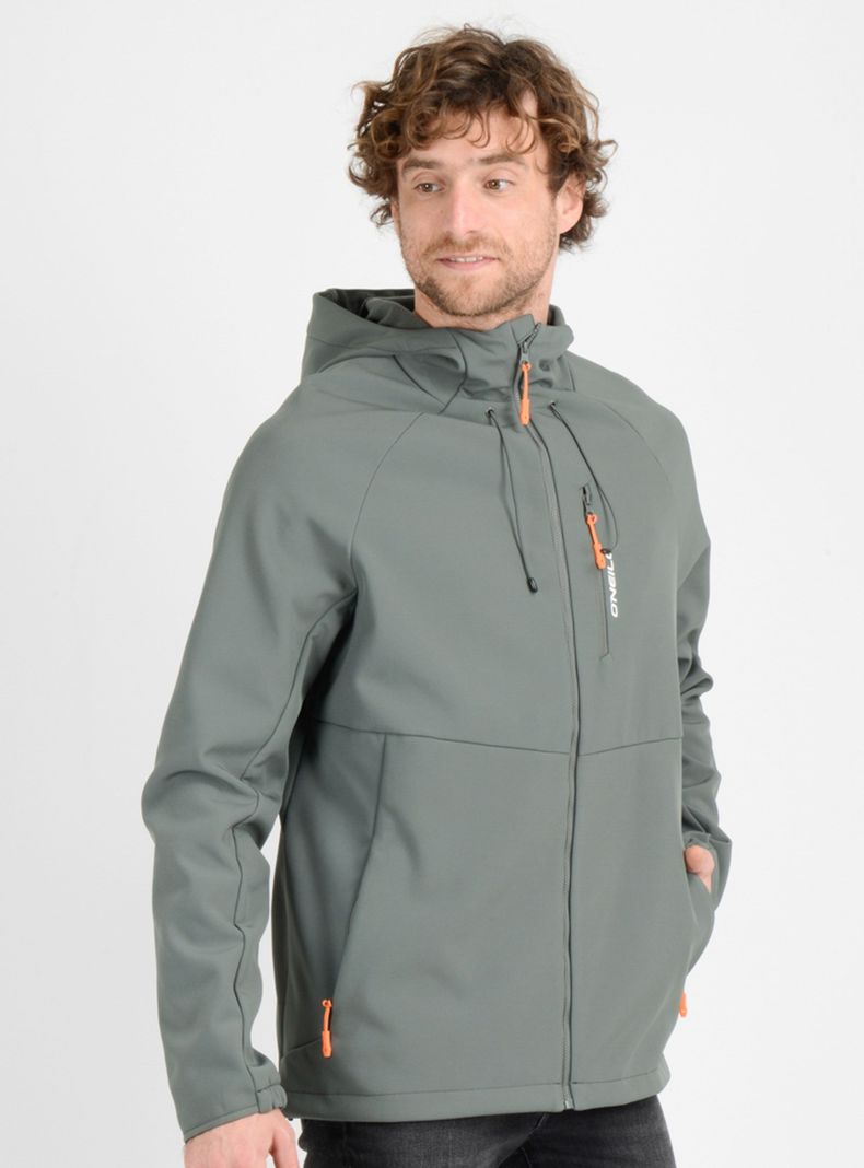 Chaqueta Bolsillo Broche Cortes Rib en Puño-2