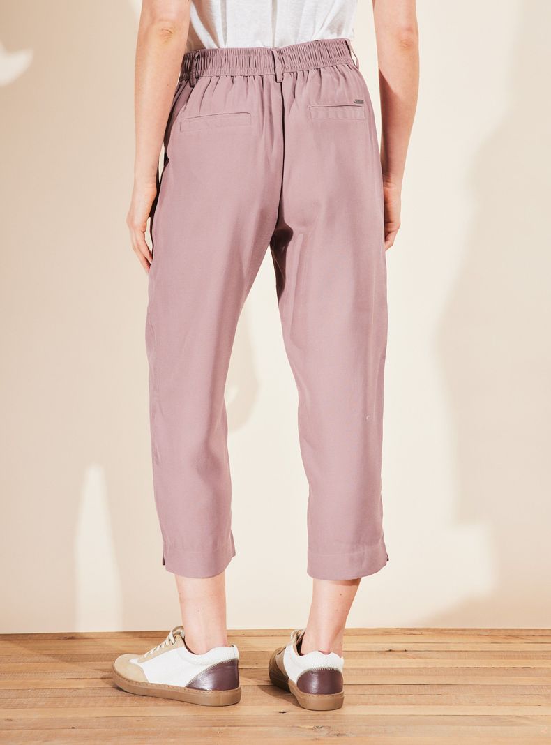 Pantalón Capri de Tencel-1