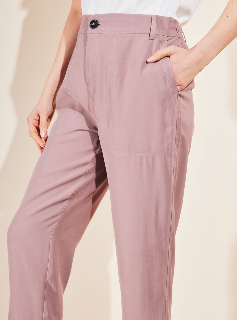 Pantalón Capri de Tencel-2