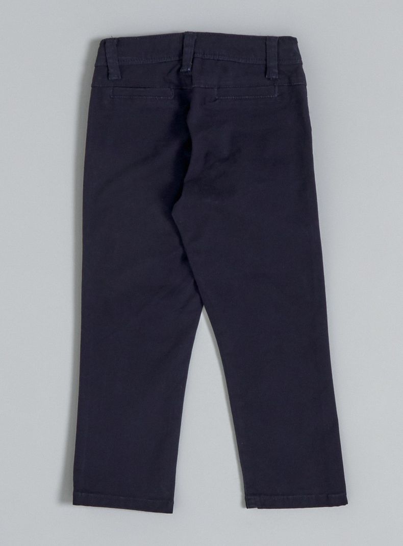 Jeans Pantalón con Elásticos y Bolsillos-1
