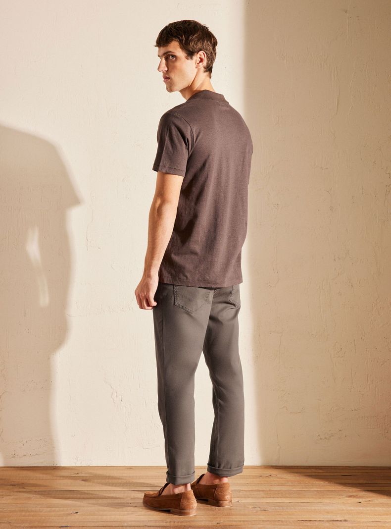 Pantalón de Cinco Bolsillos Slim-5