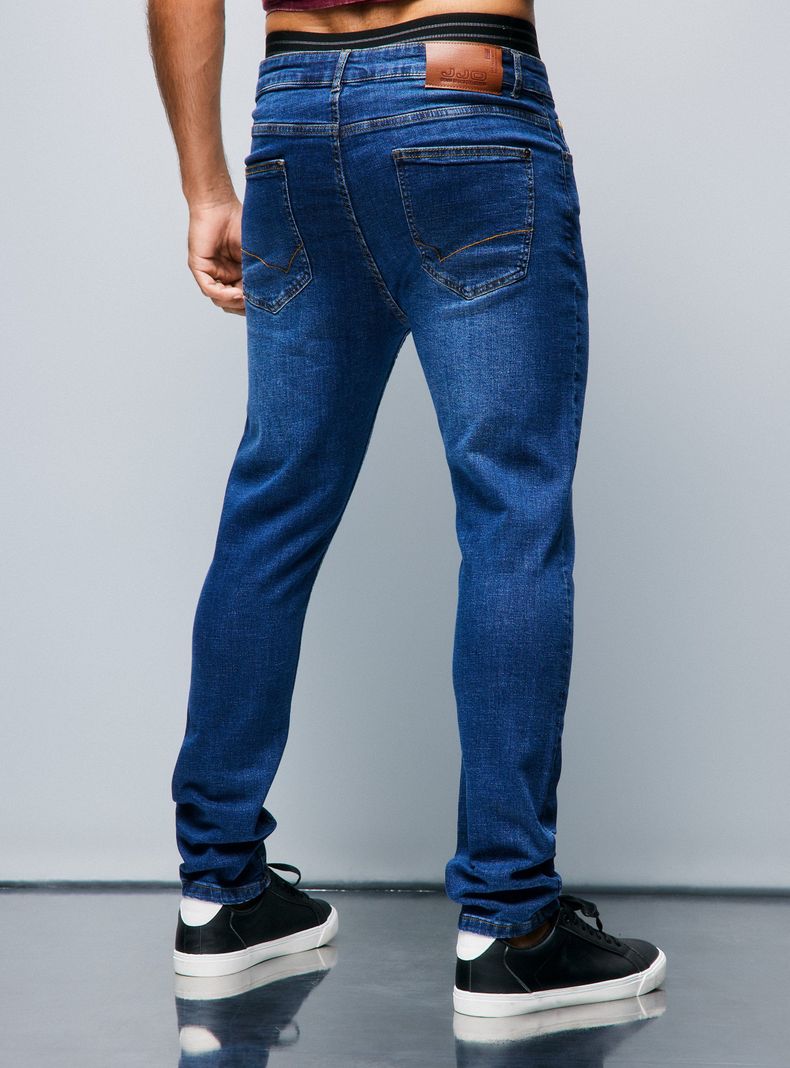 Jeans Skinny Fit Medio 1 Básico-1