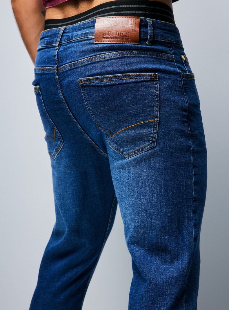 Jeans Skinny Fit Medio 1 Básico-3