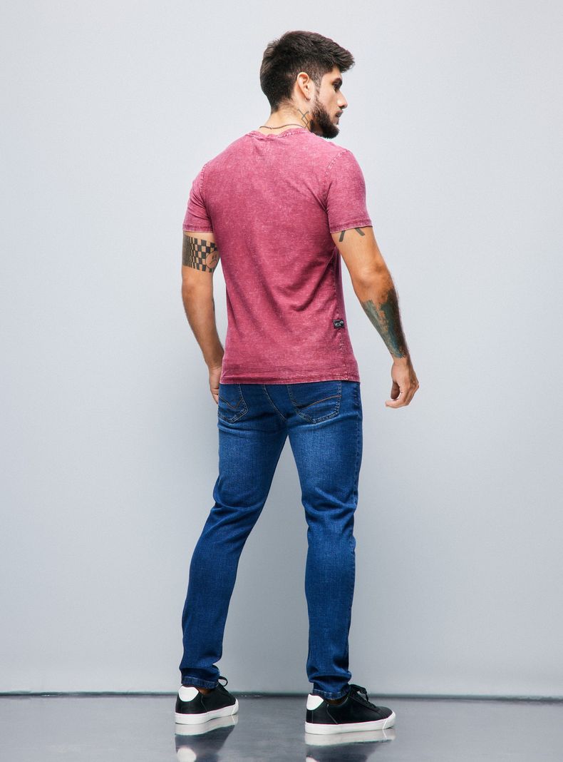 Jeans Skinny Fit Medio 1 Básico-5