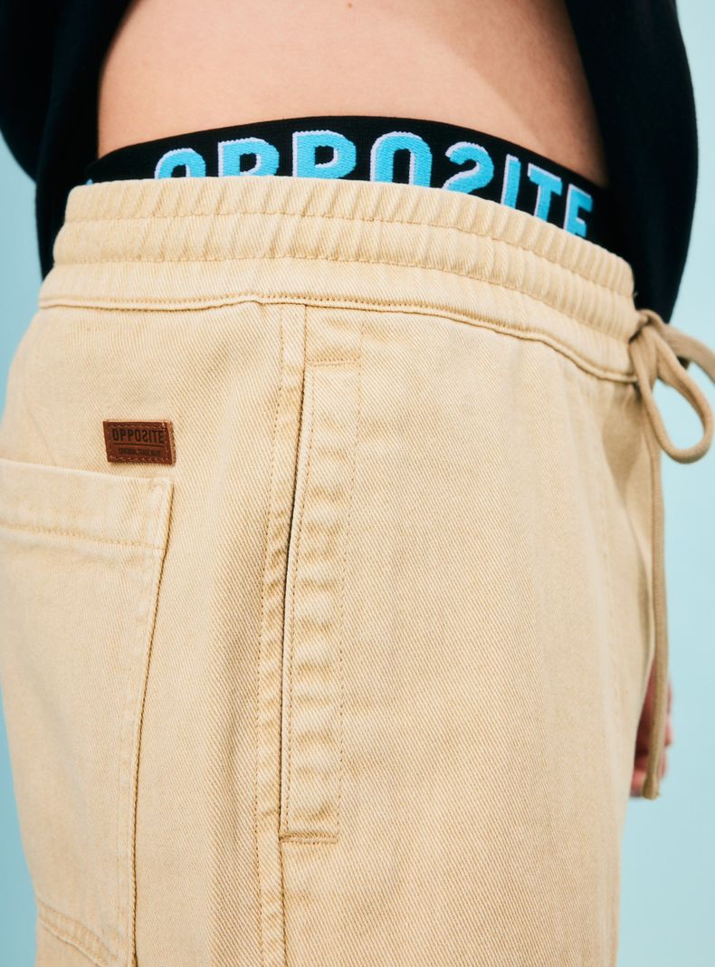Pantalón Pull on Loose Fit-2