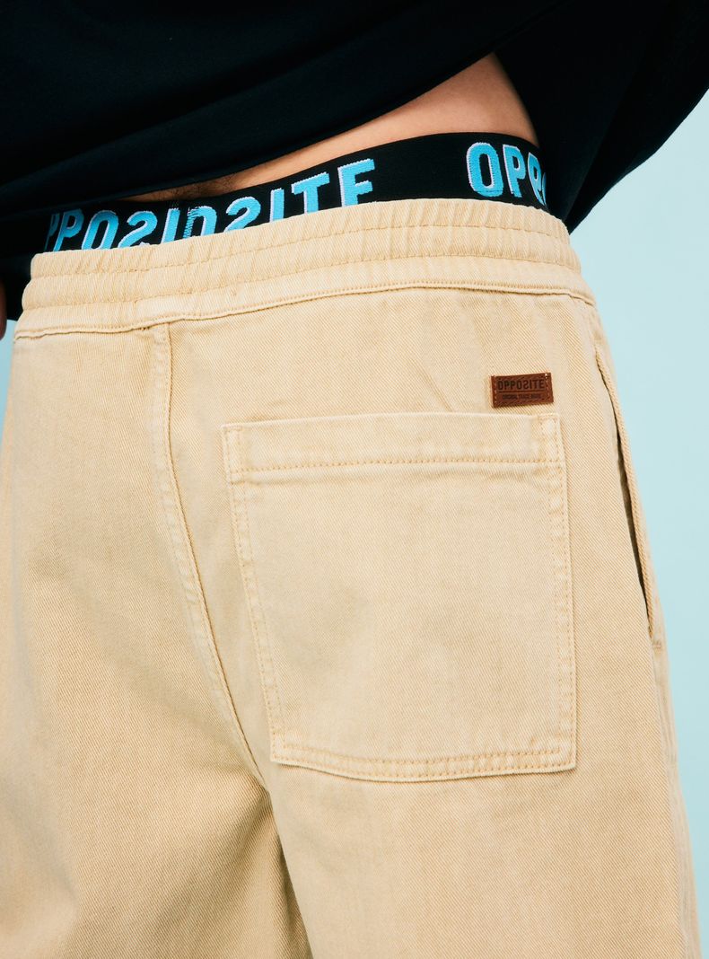 Pantalón Pull on Loose Fit-3