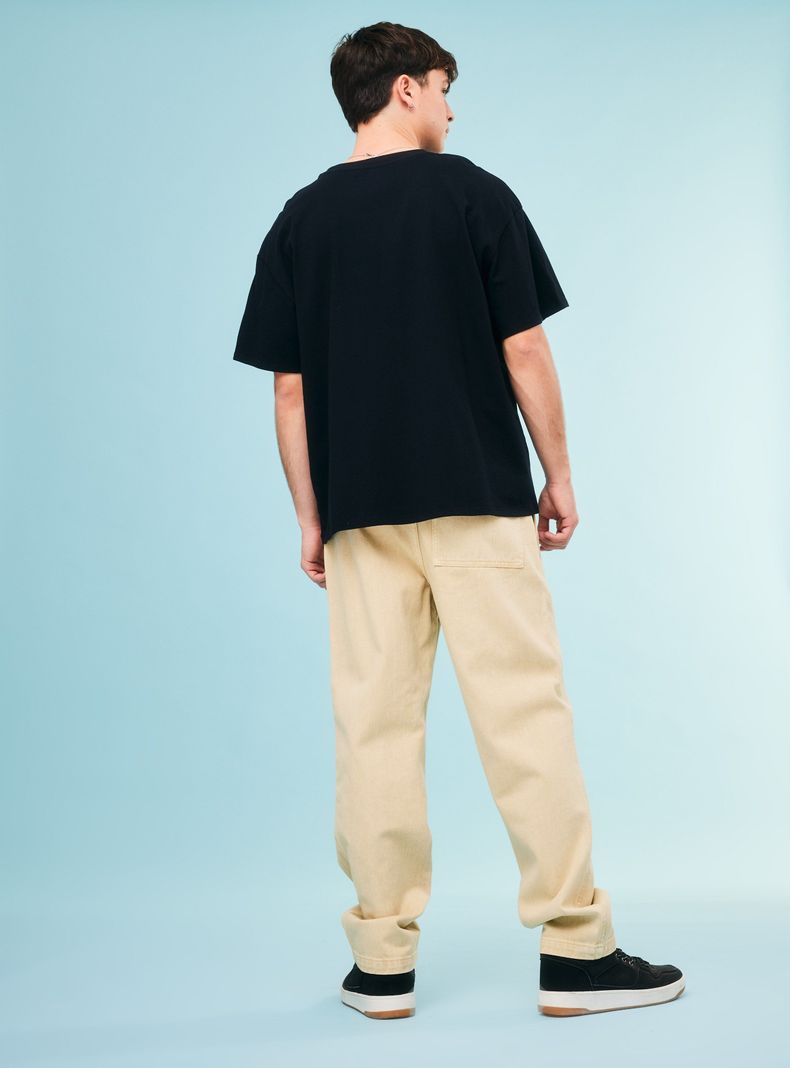 Pantalón Pull on Loose Fit-5