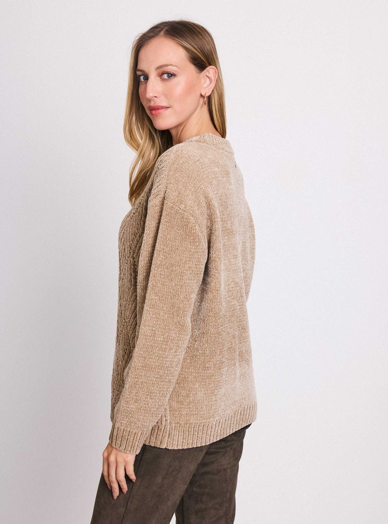 Sweater Calado con Lurex-1