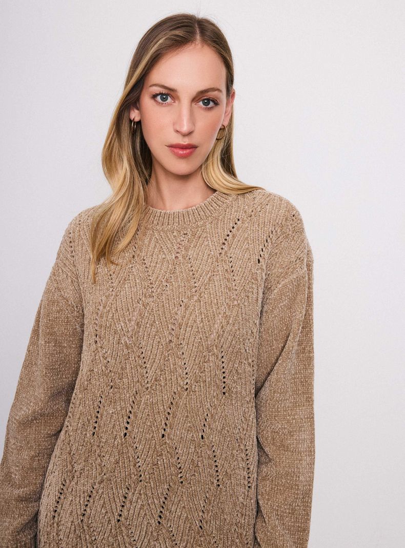 Sweater Calado con Lurex-2