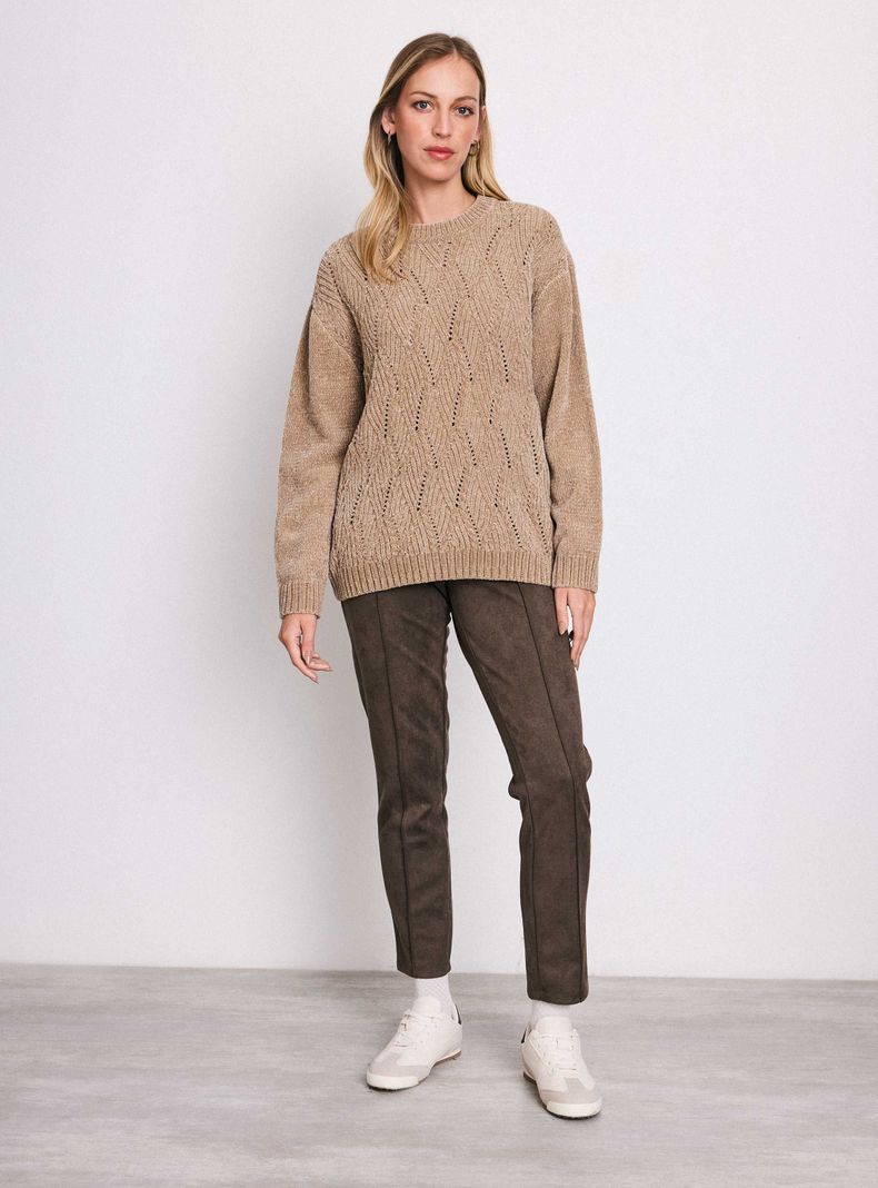 Sweater Calado con Lurex-4