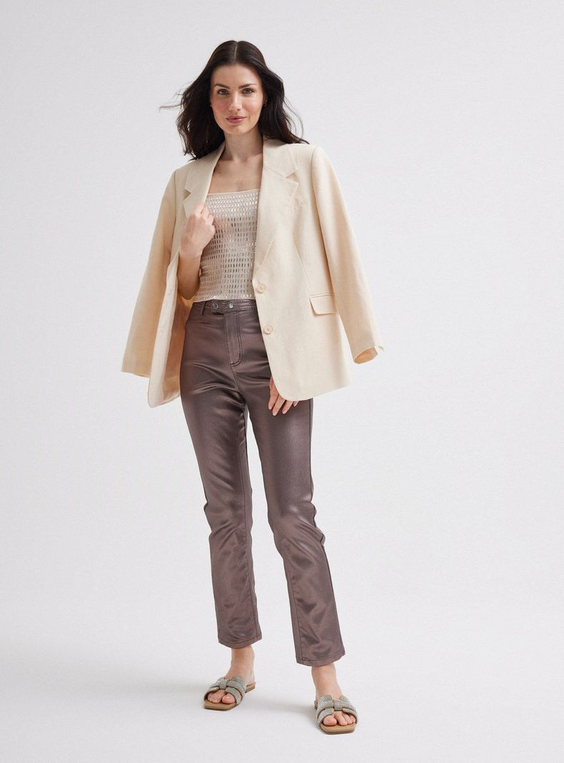 Blazer Textura Lino-4