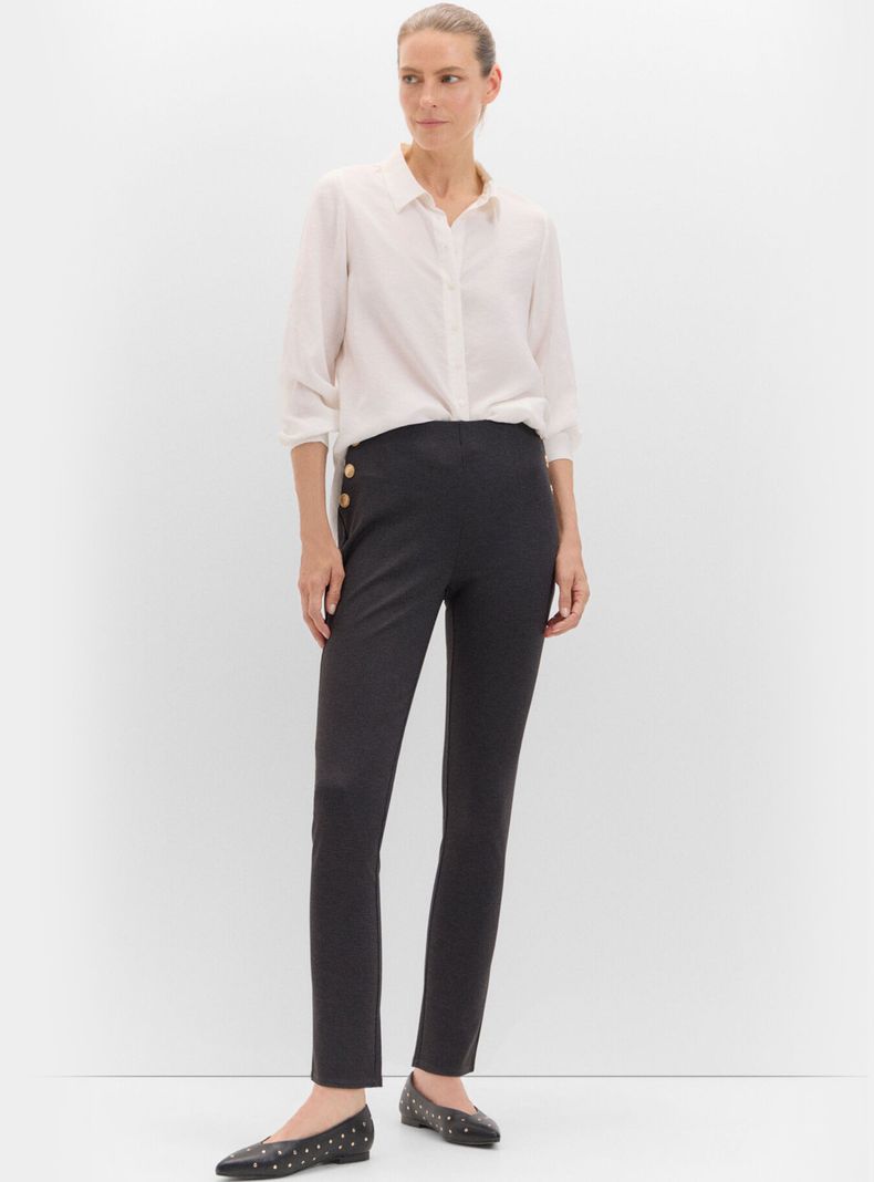Jeans Legging con Botonadura-3