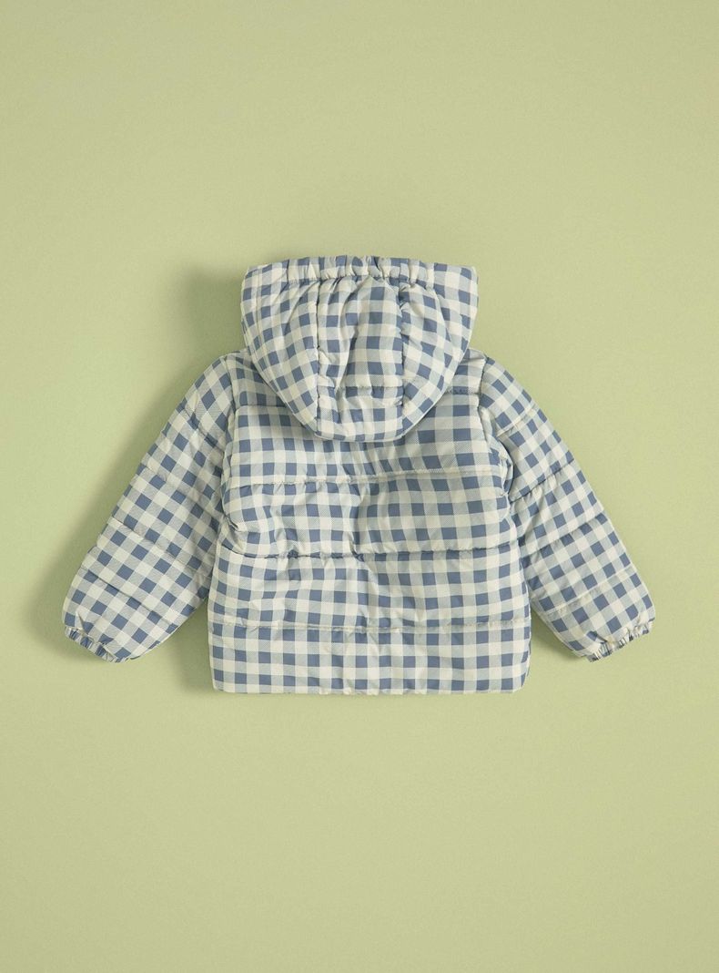 Parka con Gorro, Estampada-1