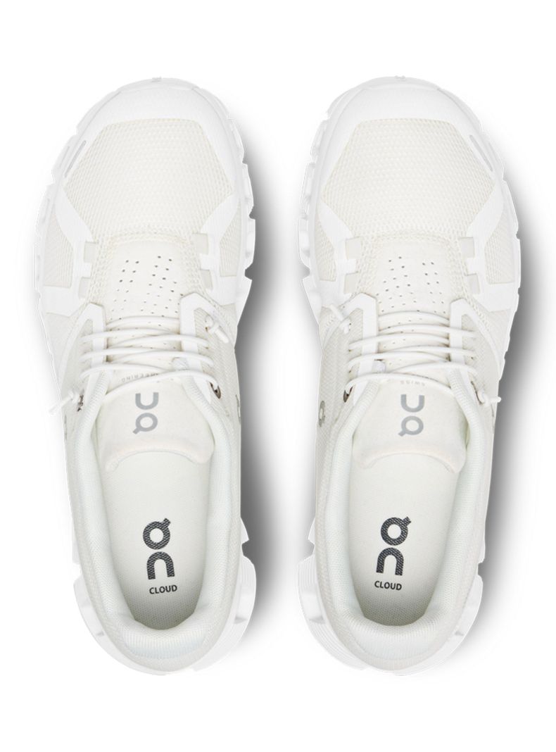 Zapatilla Training Cloud5 Undyed-White Mujer-3