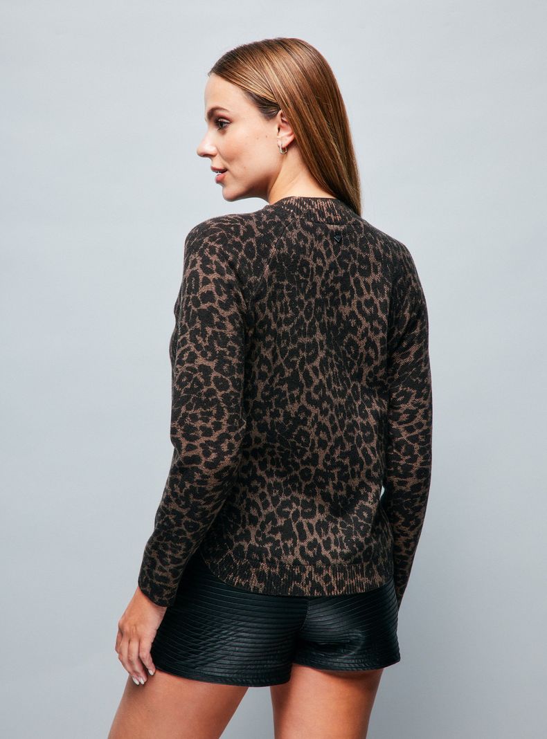 Sweater Full Print Leopardo-1