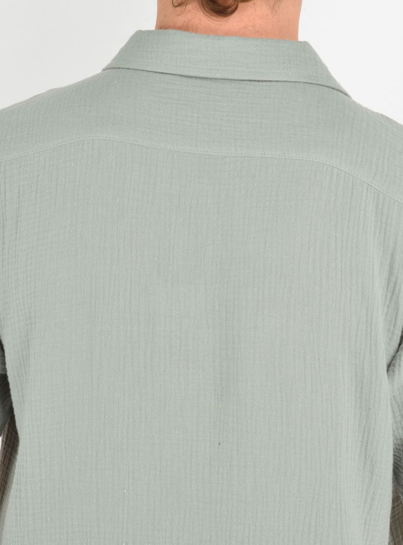 Camisa Cuello Resort Bolsillo Delantero-4