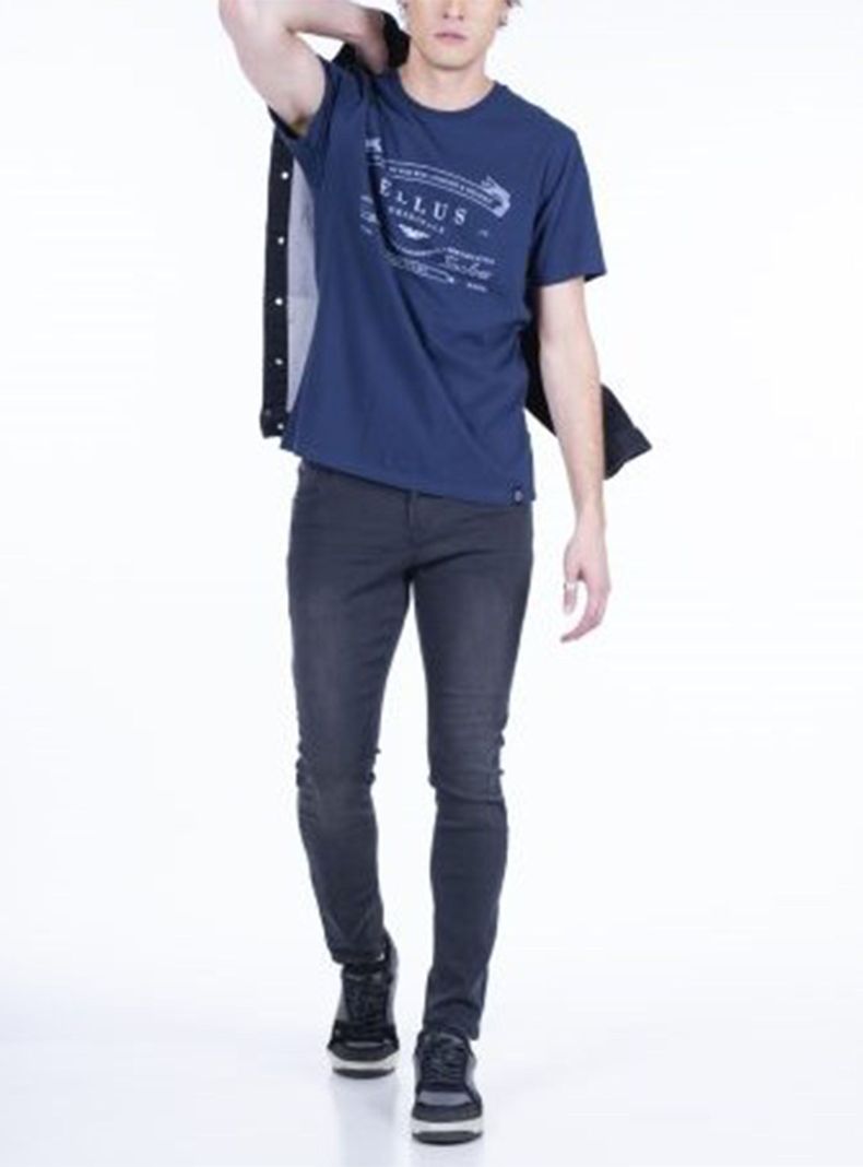 Polera Manga Corta Silicone Wash Classic-3