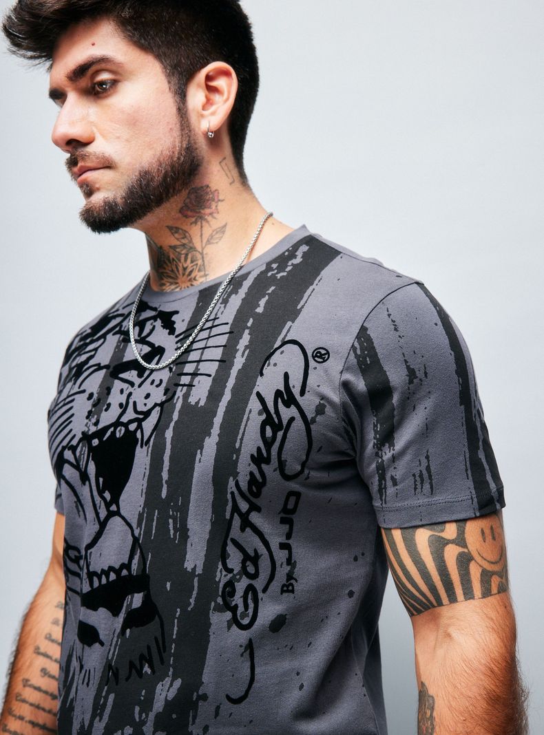 Polera Ed Hardy Full Estampada-2