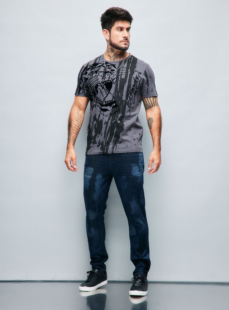 Polera Ed Hardy Full Estampada-4
