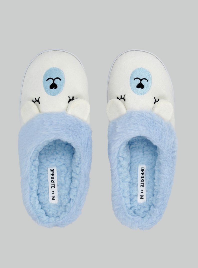 Pantufla Peludas Cara de Animales-0