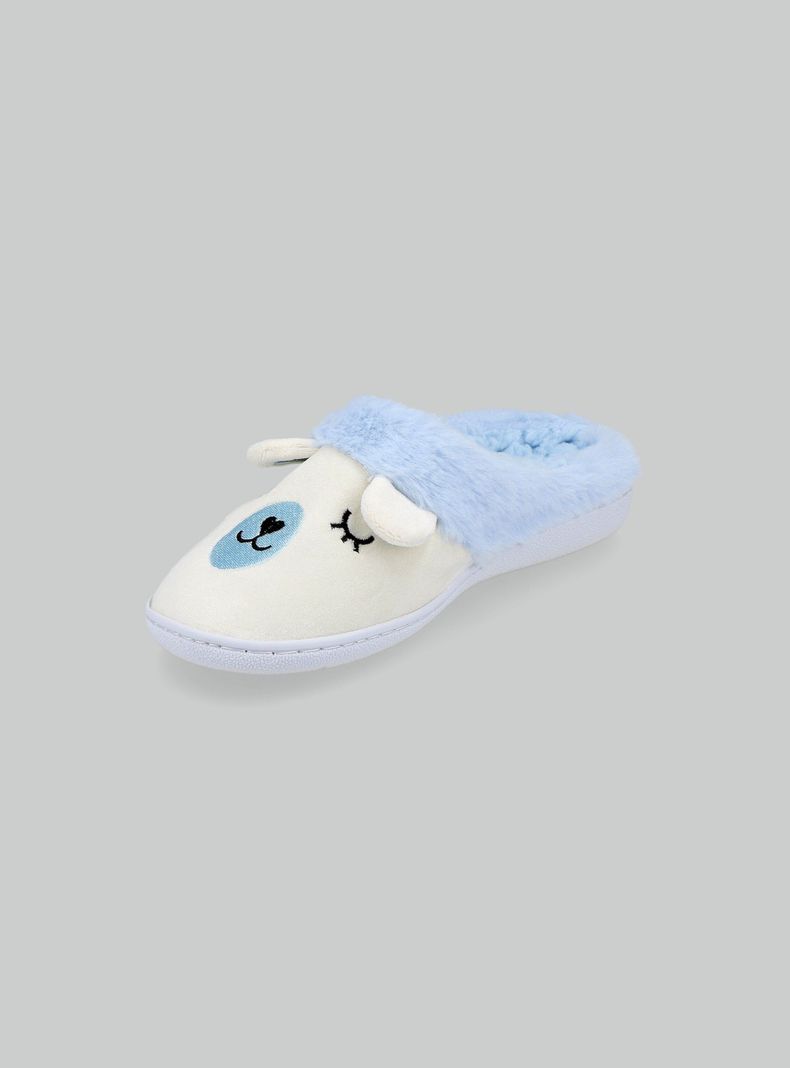 Pantufla Peludas Cara de Animales-2