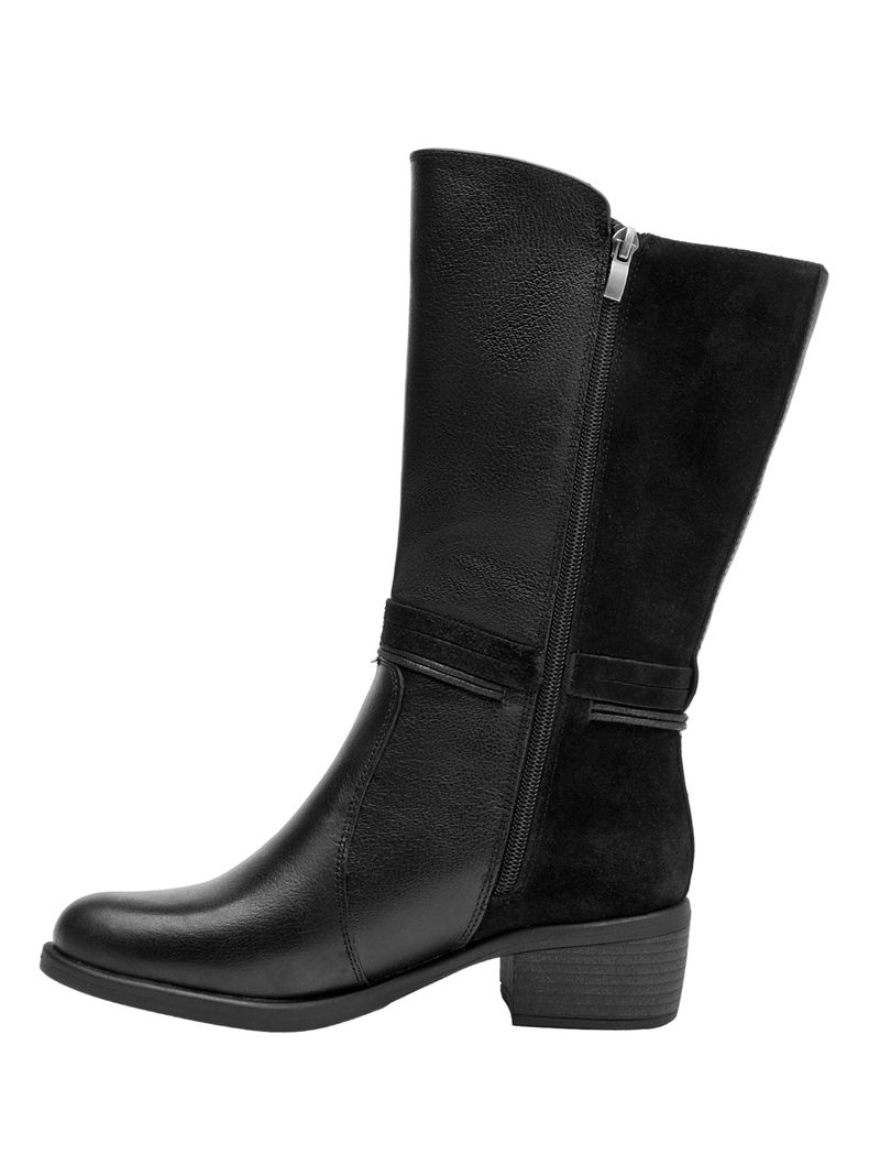 Bota Detalle Lazo Cl155 Cuero Mujer-2