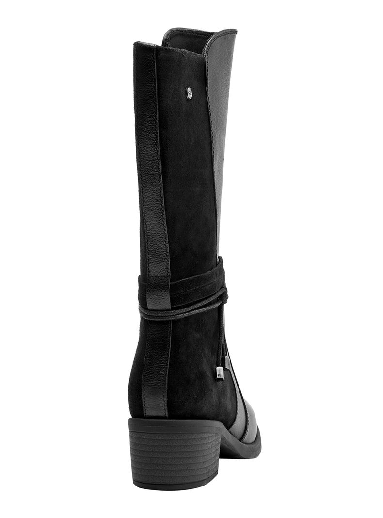 Bota Detalle Lazo Cl155 Cuero Mujer-4
