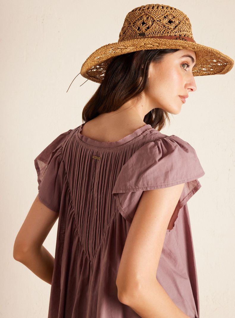 Blusa sin Mangas y Cuello V-3