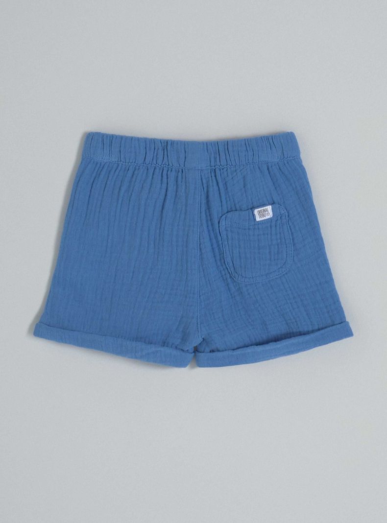 Short Confortable con Botones Delanteros-1