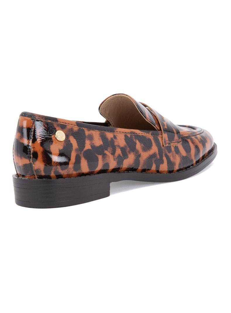 Mocasín Leopardo Cuero Amali 660070 Mujer-3