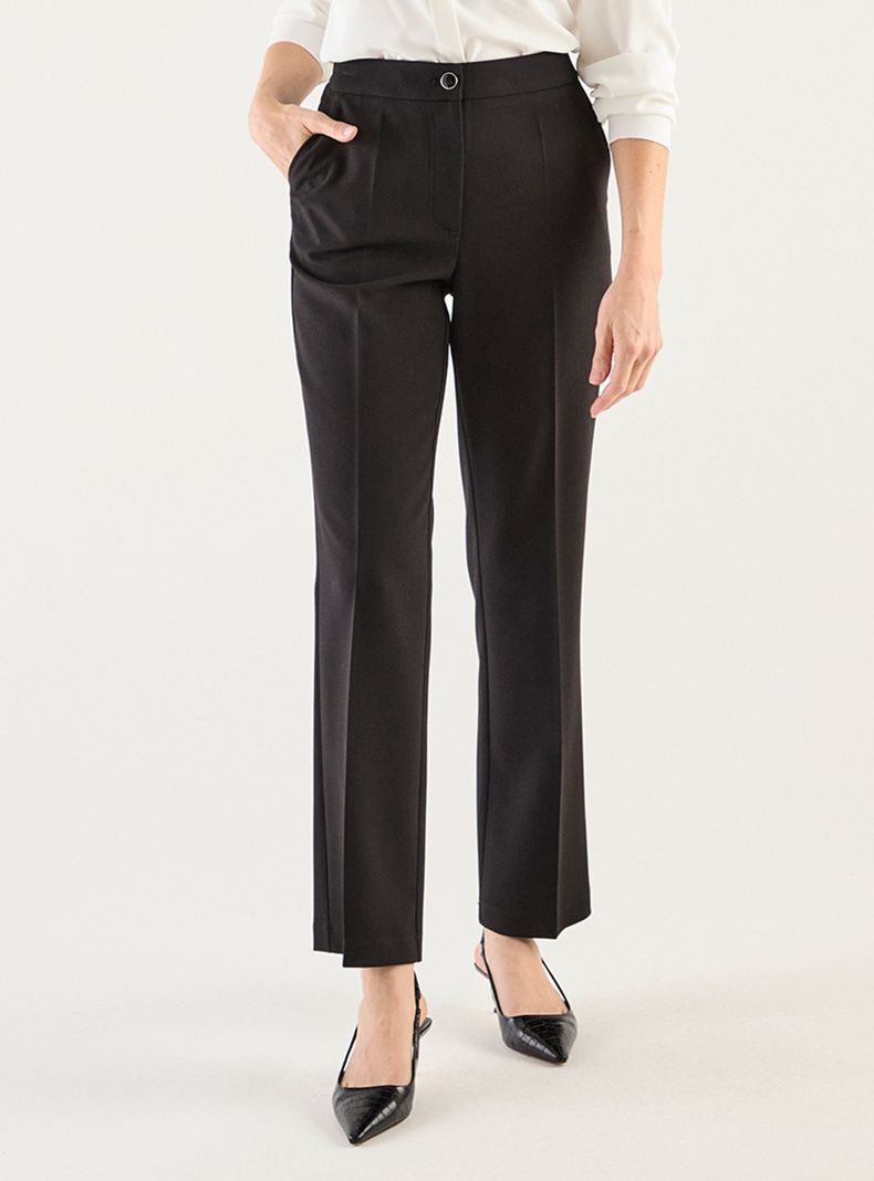 Pantalón Liso Regular Fit Diseño Liso-0
