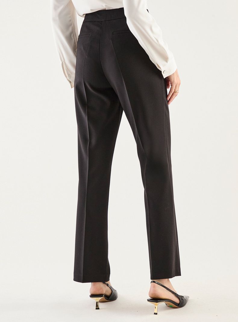 Pantalón Liso Regular Fit Diseño Liso-1