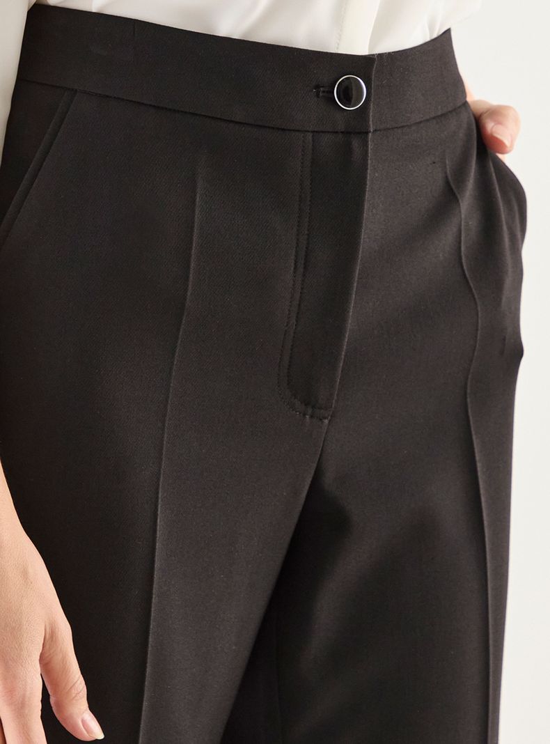 Pantalón Liso Regular Fit Diseño Liso-2