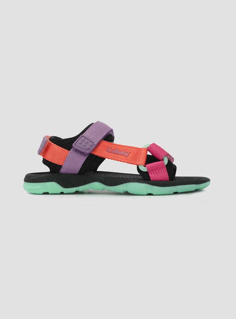 Sandalia Print Velcro Niña-0