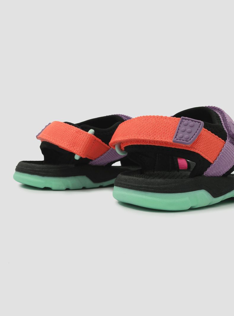 Sandalia Print Velcro Niña-4