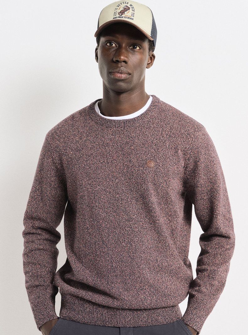 Sweater Liso Torzal Manga Larga-0