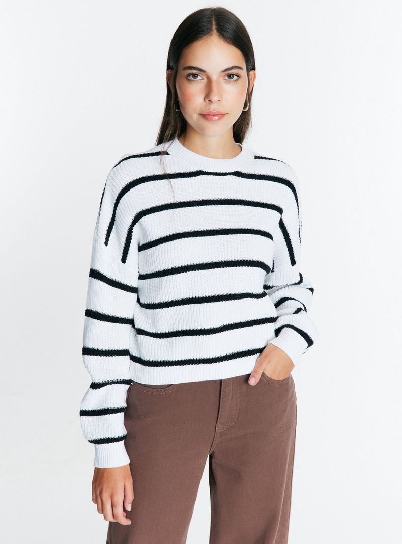 Sweater Rayas Lurex-0
