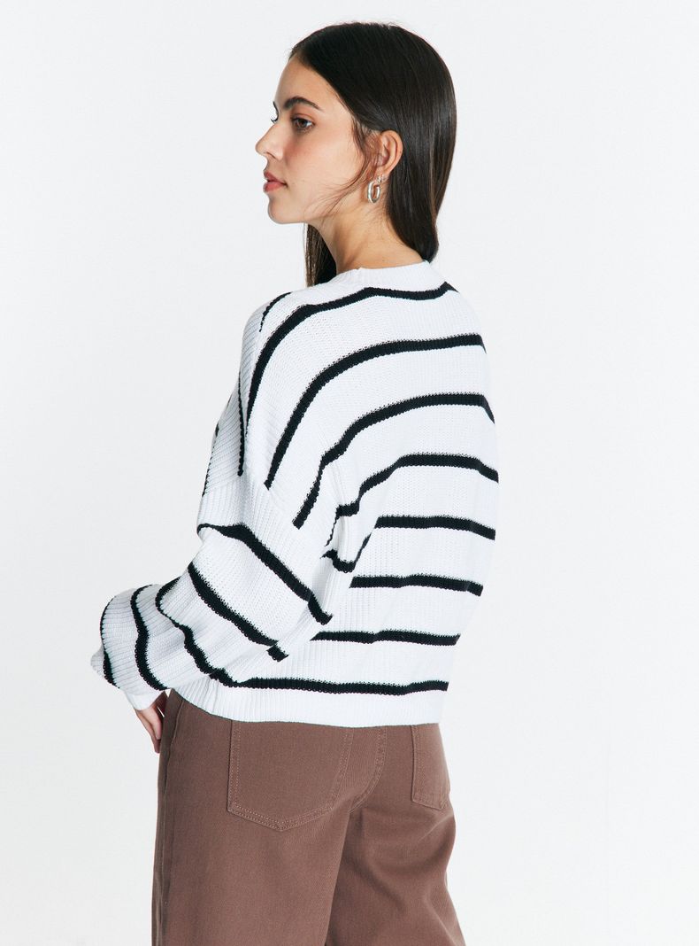 Sweater Rayas Lurex-1