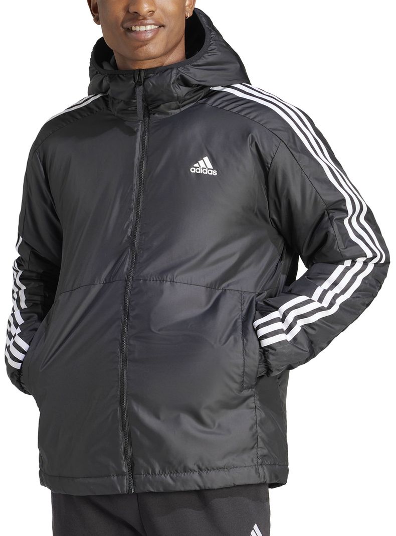 Chaqueta Térmica Essentials 3 Tiras con Capucha-0